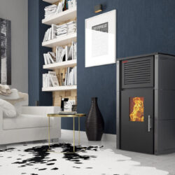 Biostufa Helios Double pellet nocciolino