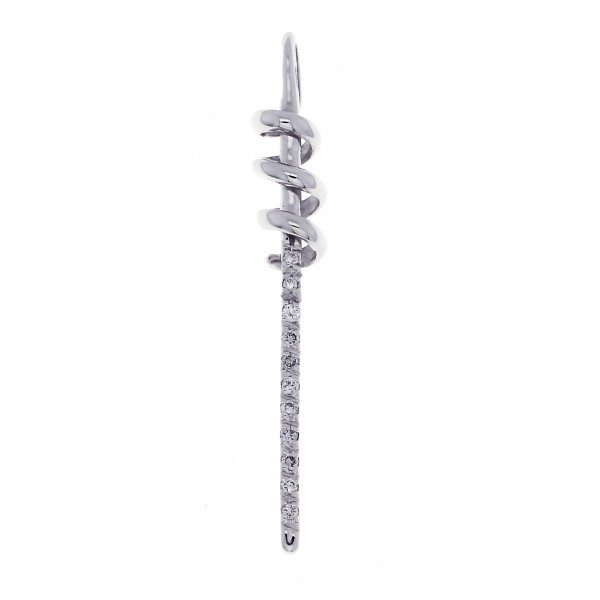 Pendente Donna Raffinato in Oro 750 e Diamanti - Image 2