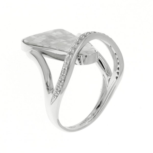 Anello Donna Appariscente in Oro 750 e Madreperla - Image 3