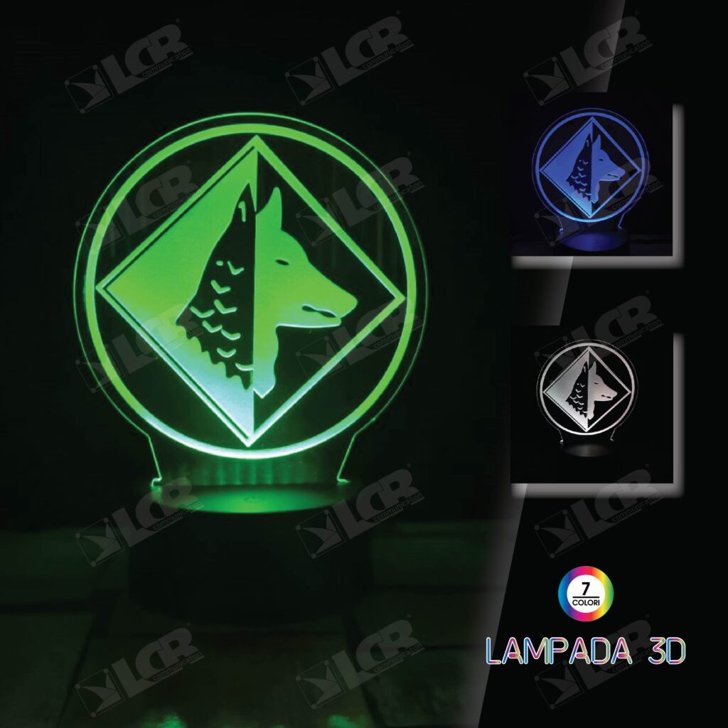 Lampada in 3D Avellino