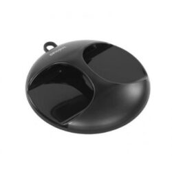 Specchio tondo con impugnatura Luna