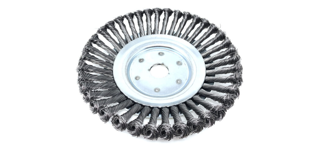 Spazzola Decespugliatore Vortice Fili Acciaio Ritorto - Image 2
