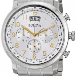 Orologio Cronografo Uomo in Acciaio bulova
