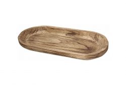 Centrotavola ovale in legno – Tognana