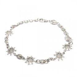 Bracciale Fifth Avenue Uomo con Timone in Argento 925 Microfusione