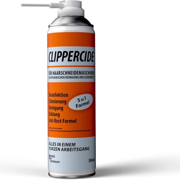 Spray disinfettante lubrificante per tosatrici