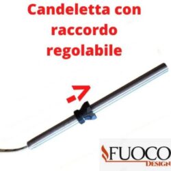 candeletta accensione stufa a pellet universale 180mm