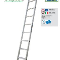 Scala 4,15 Metri Alluminio ‘Prima L’ Piedi Snodati