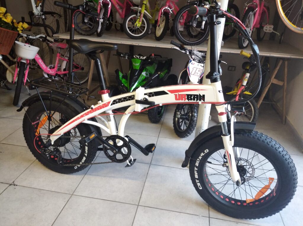 bicicletta elettrica ebike pieghevole