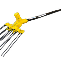 Abbacchiatore Elettrico Missile 14 Astine In Carbonio