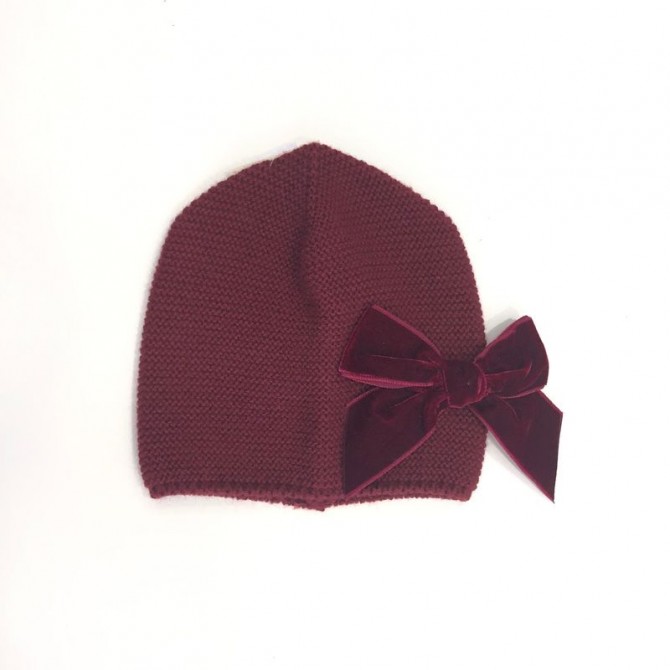 Cappello Fiocco Bordeaux Bimba Condor 50.036 - irpiniannunci.it