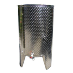 Serbatoio Acciaio Inox 530 Litri Completo