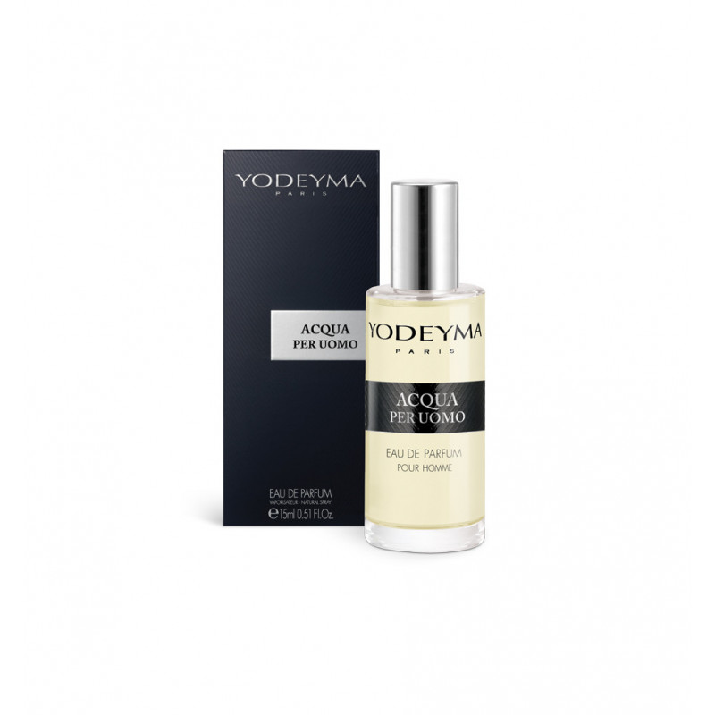 Profumo ACQUA PER UOMO Eau de Parfum 15ml. Yodeyma