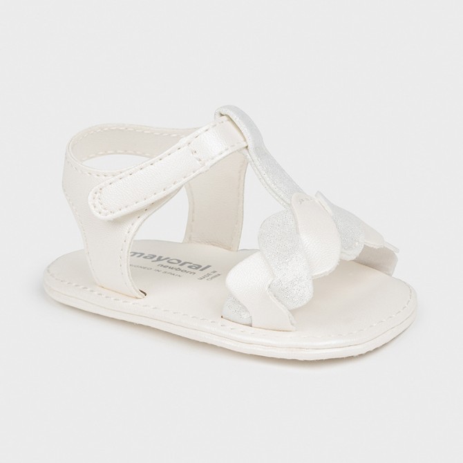 Sandali fiocco neonata Bianco | Mayoral ®