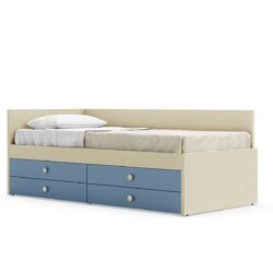 letto attrezzato con schiena nuk Nidi