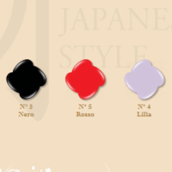 color gel japanese style by golden nails