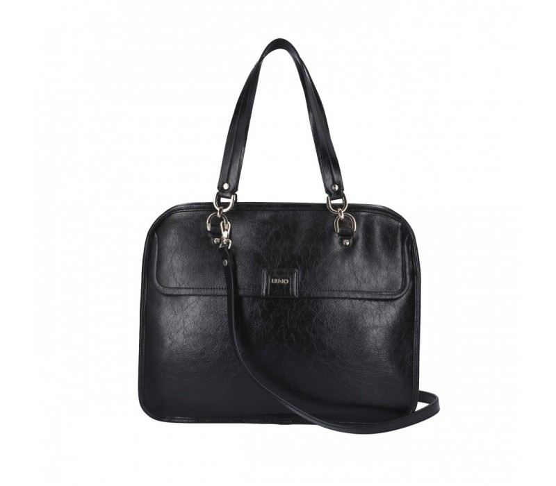 Liu Jo Borsa porta pc pelle sintetica oro - AF0215-E0087-90048 | wardow.com