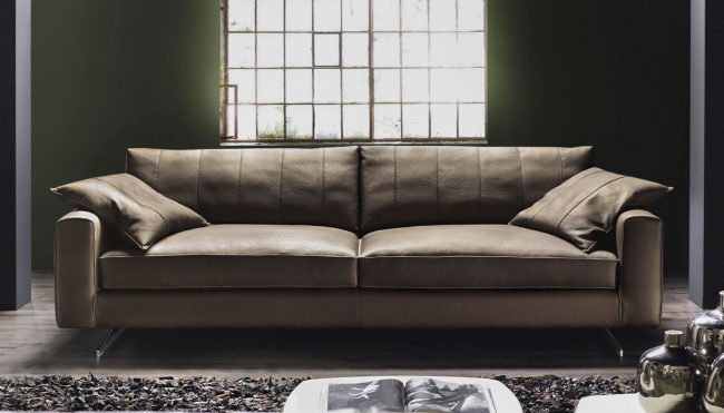 Divano Contemporaneo STRIPE Cava