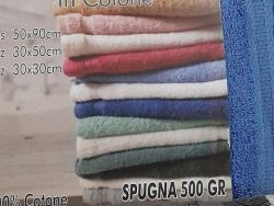 Set asciugamani in spugna di cotone 9 pz