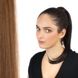 Coda avvolgente piastrabile con allaccio