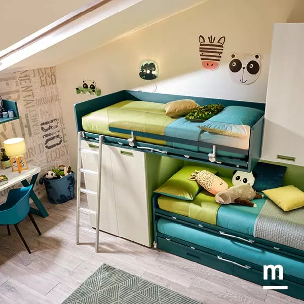 Cameretta Bambini KC509 Moretti Compact - Image 3