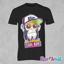 T-shirt da uomo girocollo manica corta COOL BOY