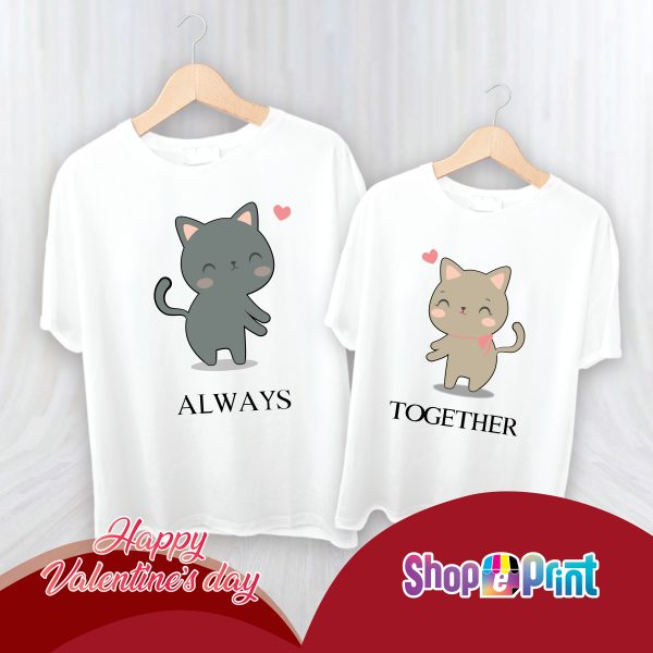T-shirt da uomo & donna girocollo Gattini