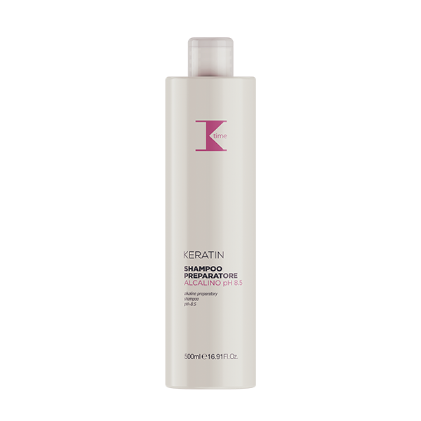 Shampoo preparatore per la cheratina