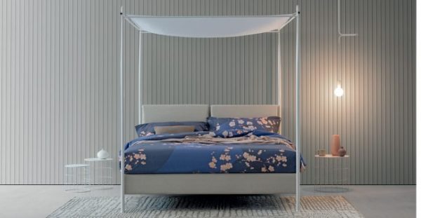 Letto tessile BEVERLY Oggioni - Image 3