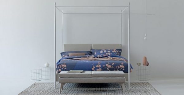 Letto tessile BEVERLY Oggioni - Image 5