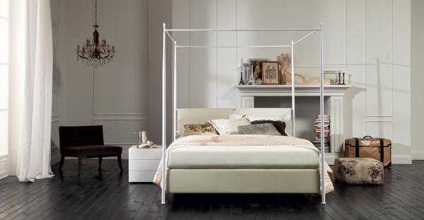 Letto tessile BEVERLY Oggioni