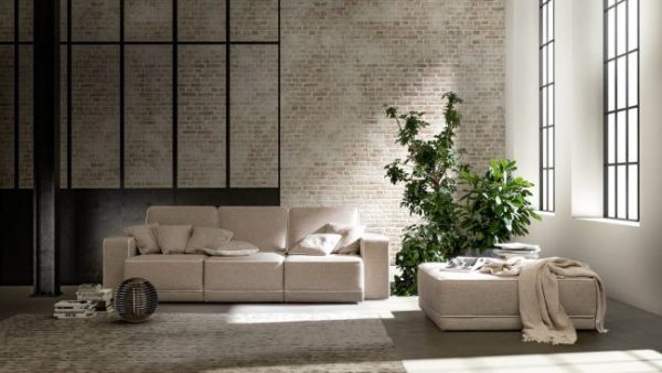 Divani con sedute estraibili DOUBLE Samoa Divani