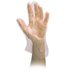 Guanti in polietilene taglia unica