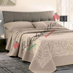 Cober Coperta Jacquard 100% Lana Vergine Art. Venice