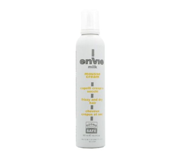 Mousse per capelli crespi e secchi