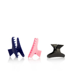 Pinze colorate in plastica per capelli