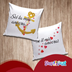 Coppia Cuscini Quadrati San Valentino Love