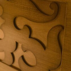 Armadio Portofino 4 ante battente con traforo centrale