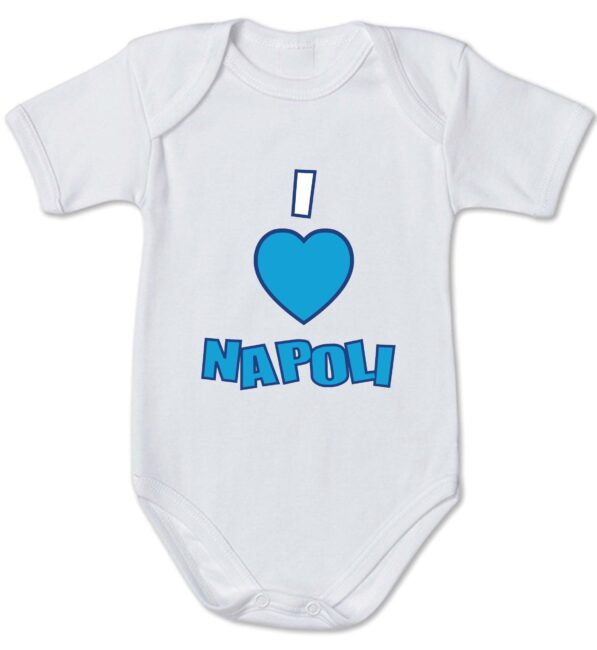 Body Bodino Neonato “I Love Napoli”