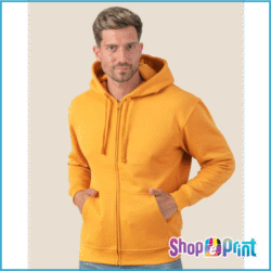Felpa Jhk con cappuccio e zip intera
