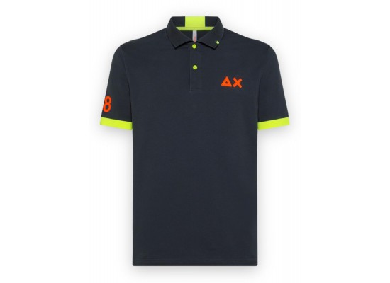 Polo Uomo Inchiostro Sun68