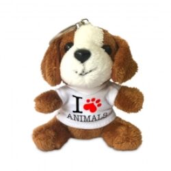 Portachiavi Peluche “Cane” Personalizzato