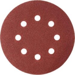 disco abrasivo velcrato d.125mm.per levigatrice rotorbita