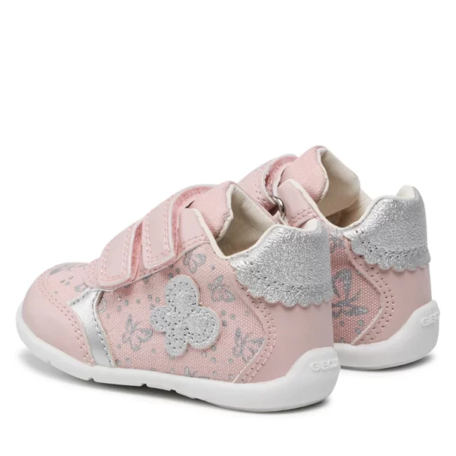 Sneakers Rose/Silver Bambina Geox Elthan - Image 3