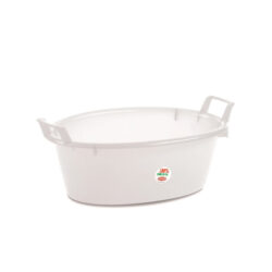 Stefanplast Bacinella Ovale Bianca 65 cm