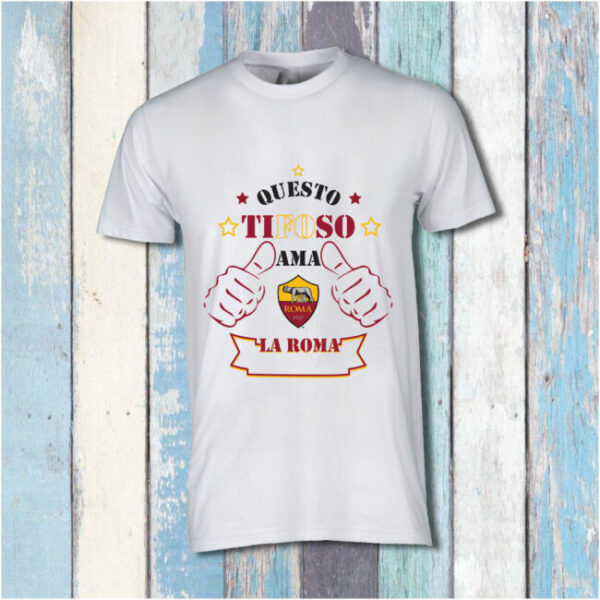 T Shirt uomo Ama Roma
