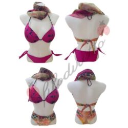 Port Rose Costume Mare Donna 2 Pezzi+ Foulard