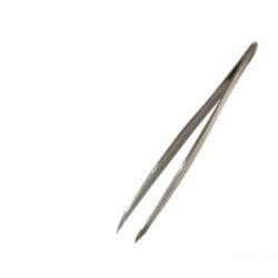 Pinzetta Aegyptia punta obliqua acciaio inox