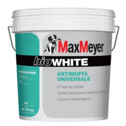 Idropittura Traspirante Antimuffa bianca interno BIOWHITE