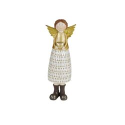 Angelo oro grande con cuore Lorenzon gift